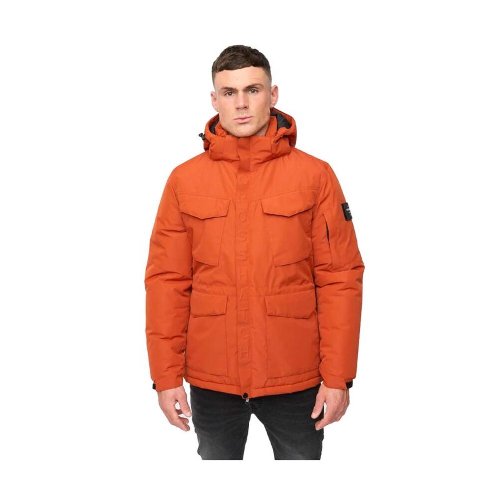 Crosshatch Mens Plentons Jacket / Burnt Orange